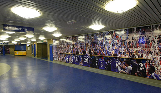Ein Blick hinter die Kulissen des Chelsea-Stadions an der Stamford Bridge