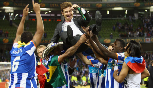 Mit Porto holte Andre Villas Boas das "kleine" Triple aus Meisterschaft, Pokal und Europa League