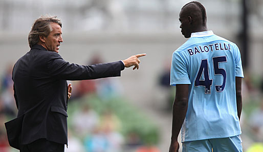 Manchester-City-Stürmer Mario Balotelli fühlt sich in der englischen Stadt unwohl