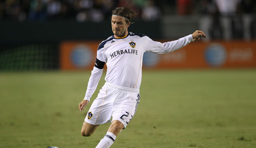 David Beckham hat in der MLS bei Los Angeles Galaxy noch Vertrag bis November 2011
