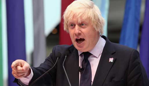 Londons Bürgermeister Boris Johnson sagte öffentlichen Gelder für die Infrastruktur zu