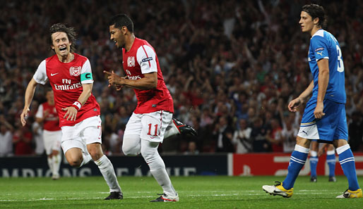 Feiert der FC Arsenal nach dem Sieg gegen Olympiakos den nächsten Erfolg?