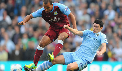 Im Hinspiel verlor Aston Villa 1:4 bei Manchester City