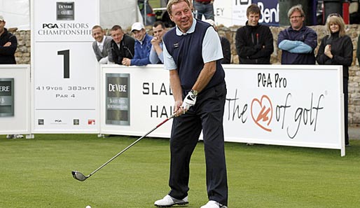 In seiner Freizeit spielt Harry Redknapp gerne Golf