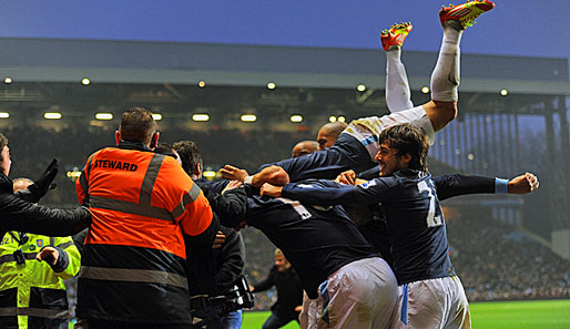 Manchester City siegte bei Aston Villa knapp mit 1:0