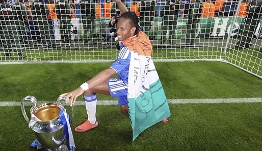 Didier Drogba sicherte dem FC Chelsea den Champions League-Sieg in München