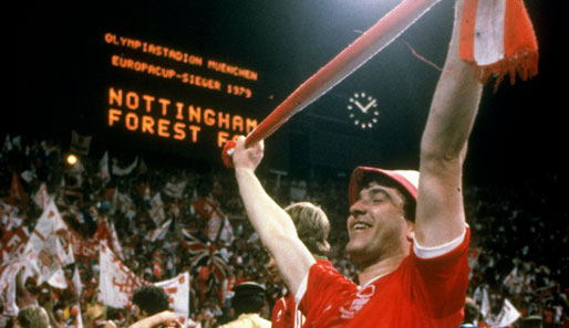 Die glorreichen Zeiten: 1979 sicherte sich Nottingham zum zweiten Mal den Landesmeister-Pokal