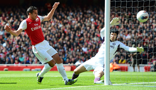 Robin van Persie erzielte in der vergangenen Premier-League-Saison 30 Tore für den FC Arsenal
