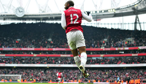 Spielte Anfangs 2012 bereits vier Mal für Arsenal: Thierry Henry