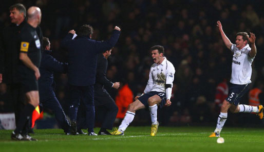 Im Mittelpunkt: Gareth Bale war beim Sieg gegen West Ham erneut der entscheidende Mann