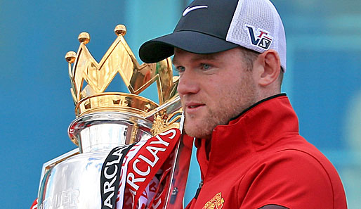 Wayne Rooney erzielte in der abgelaufenen Ligaspielzeit zwölf Tore und lieferte zehn Vorlagen