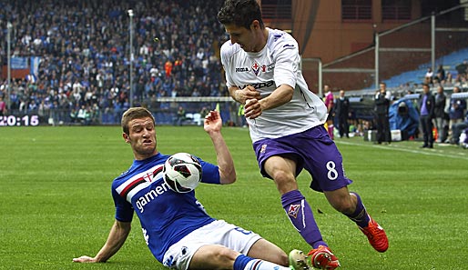 Stevan Jovetic erzielte letzte Saison in 31 Spielen 13 Tore für Florenz