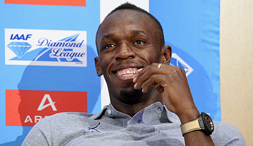 Usain Bolt wird offenbar beim Freundschafsspiel Manchester United vs. FC Sevilla auflaufen