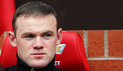 Wayne Rooney wird Manchester United einen Monat lang nicht zur Verfügung stehen