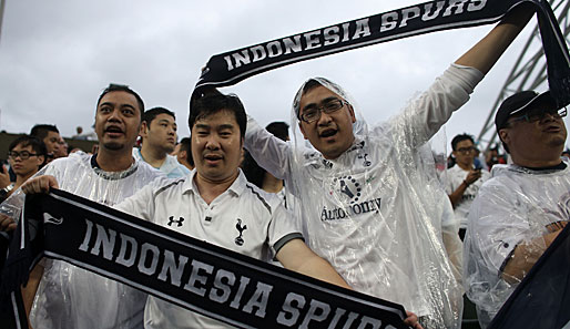 Auch in Indonesien hat Tottenham Hotspur treue Fans