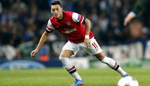 Neuzugang Mesut Özil vom FC Arsenal will sich mit seinem Team weiter verbessern