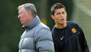 Sir Alex Ferguson hätte Cristiano Ronaldo gerne weiter in Manchester gesehen