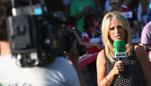 Sarra Elgin von "BT Sport" könnte in England bald die Champions League moderieren