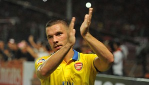 Lukas Podolski fehlte dem FC Arsenal eine lange Zeit verletzungsbedingt