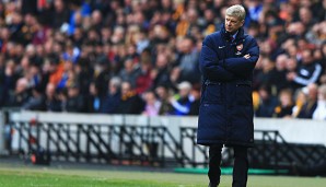 Arsene Wenger steht seit 1996 beim FC Arsenal an der Seitenlinie