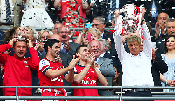 Endstation Sehnsucht: Nach neun langen Jahren gewann Arsenal wieder einen Titel