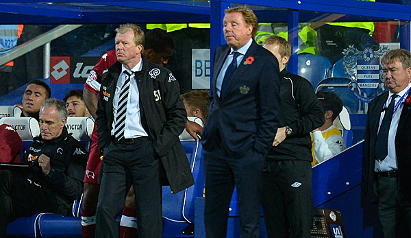 Steve McClaren und Harry Redknapp stehen nur noch ein Spiel von ihrer Premier League Rückkehr entfernt