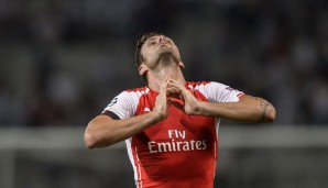 Olivier Giroud droht beim FC Arsenal länger auszufallen