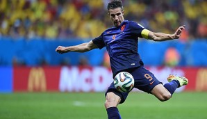 Robin van Persie holte mit der Niederlande den dritten Platz bei der WM