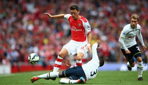 Mesut Özil macht derzeit beim FC Arsenal keine einfache Zeit durch