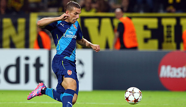 Lukas Podolski strebt eine Luftveränderung an