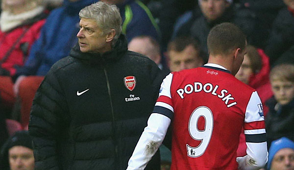 Lukas Podolski wird wohl auch in Zukunft von der Bank kommen