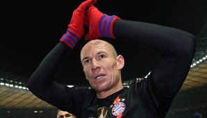 Arjen Robben soll auf der Wunschliste bei Manchester United stehen