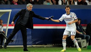 Hält große Stücke auf Eden Hazard: Chelsea-Coach Jose Mourinho