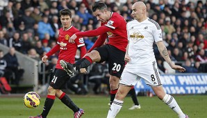 Robin van Persie spielte 62 Minuten für die U21 von Manchester United