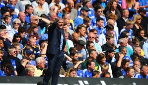 Jose Mourinho feiert in diesem Jahr die Meisterscahft mit dem FC Chelsea
