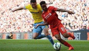 Sterling pokert mit dem FC Liverpool momentan um eine Vertragsverlängerung