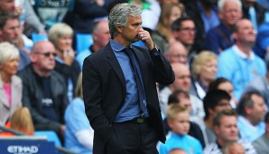 Jose Mourinho verlor mit Chelsea 0:3 gegen City