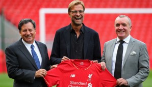 Jürgen Klopp wurde am Freitag offiziell als Trainer des FC Liverpool vorgestellt