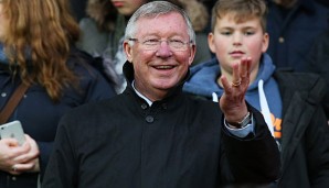 Ferguson war 27 Jahre Trainer in Manchester