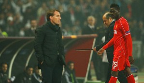 Brendan Rodgers geriet bei Liverpool öfter mit Mario Balotelli aneinander