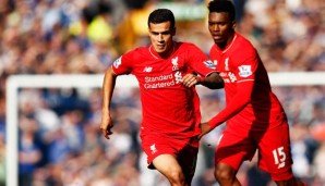 Philippe Coutinho und Daniel Sturridge sollen bei Liverpool für Tore sorgen