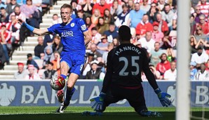 Jamie Vardy und Leicester City sind auf bestem Wege Richtung Meisterschaft