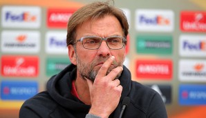 Auf der Pressekonferenz entschuldigte sich Jürgen Klopp bei den Fans