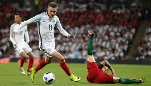 Jamie Vardy trifft mit England im letzten Gruppenspiel auf die Slowakei