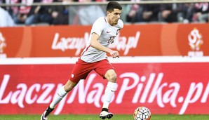 Bartosz Kapustka stand im polnischen Kader für die EM 2016