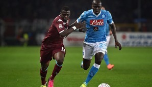 Kalidou Koulibaly hat einen Vertrag bis 2019 bei Napoli