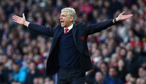 Arsene Wenger ist seit 1996 Trainer von Arsenal London