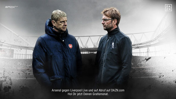 Jürgen Klopp trainiert den FC Liverpool, Arsene Wenger den FC Arsenal