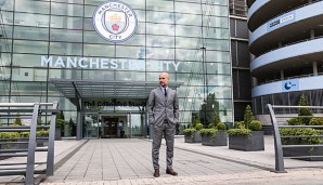 Pep Guardiola hat als Trainer von Manchester City freie Hand beim Kaderbau