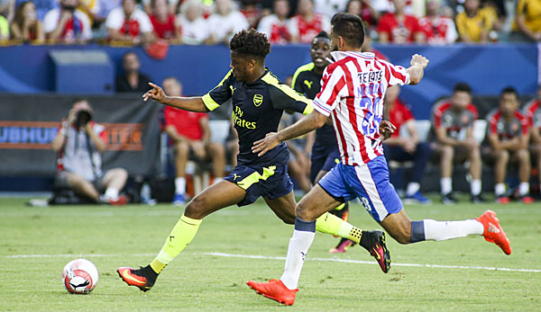 Chuba Akpom erzielte das zwischenzeitliche 3:0 für Arsenal